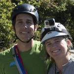 Katy and Ryan, the Rock Climbing Guides at Chickies Rock.