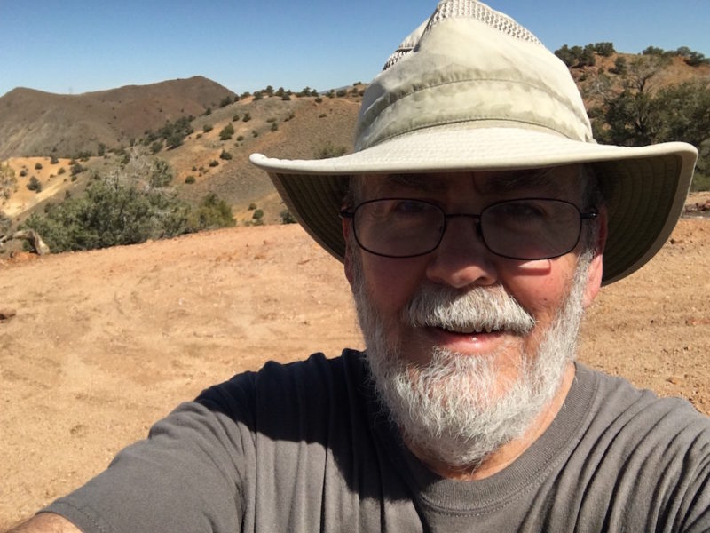 I made this selfie while hiking in Hidden Valley Regional Park a few weeks ago. It seems like it was another lifetime, but it was only in March.