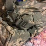 This is where the shoulder strap for the MOLLE Generation 2 Assault Pack attaches to the pack.
