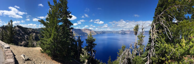 My visit to Crater Lake was wonderful. I will return.